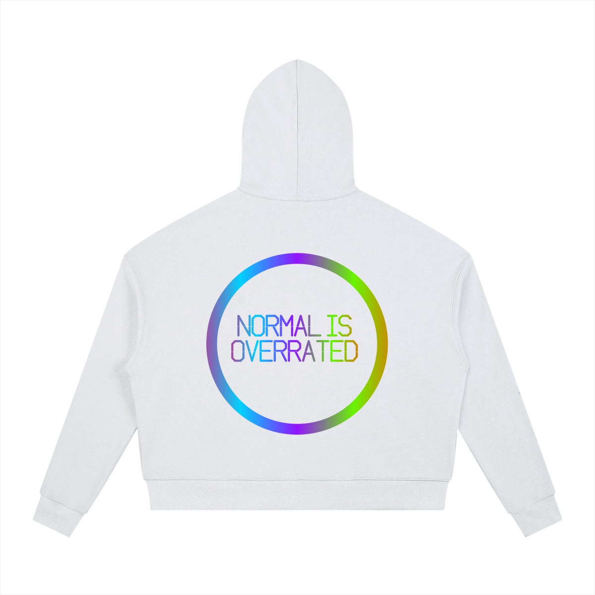 Contrast Drawstring Hoodie
