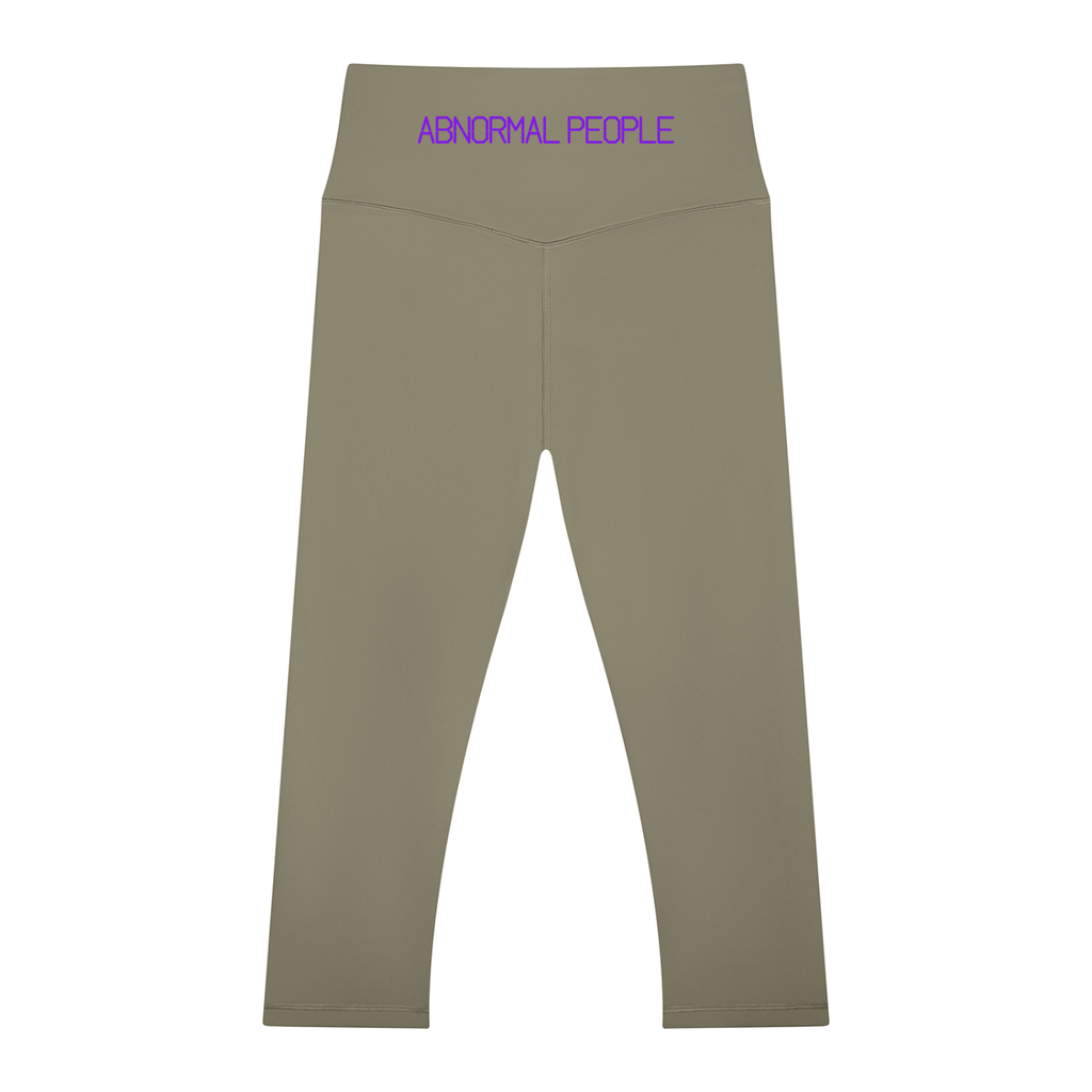 Women's High Waisted Yoga Capri Leggings
