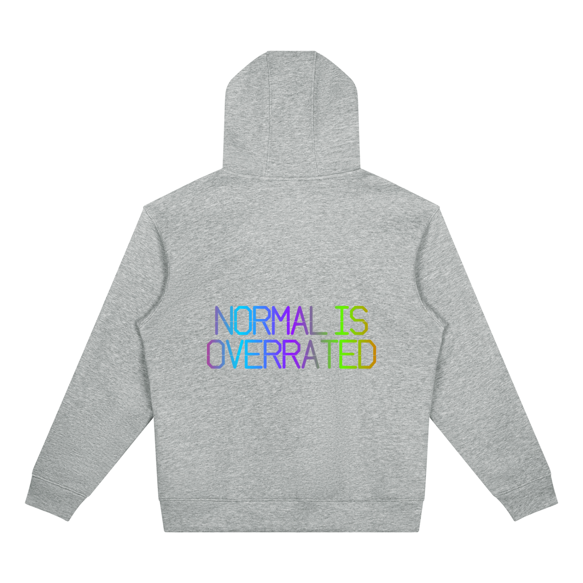 Unisex Drop Shoulder Full Zip Hoodie