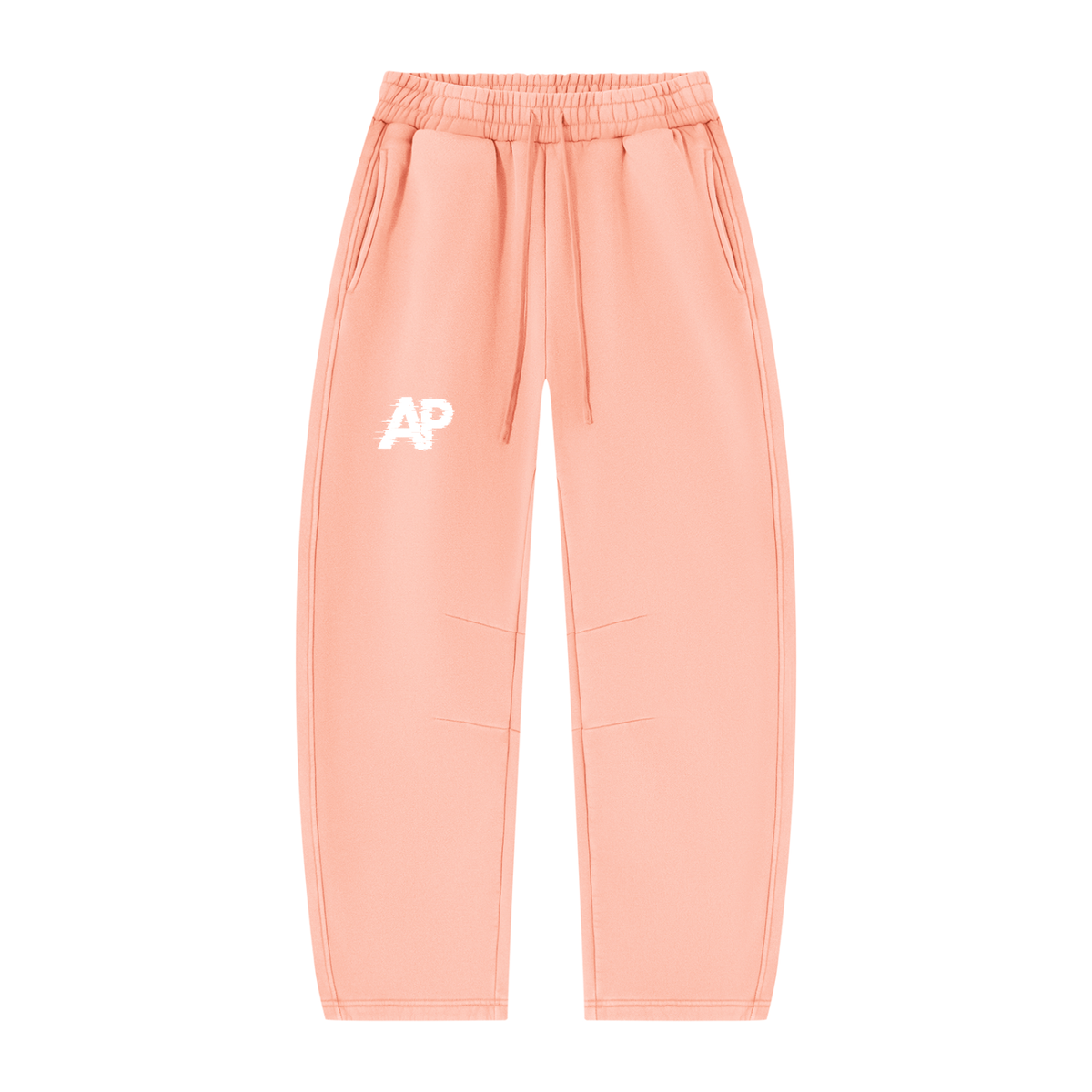 Unisex Vintage Wash Barrel Leg Fleece Sweatpants