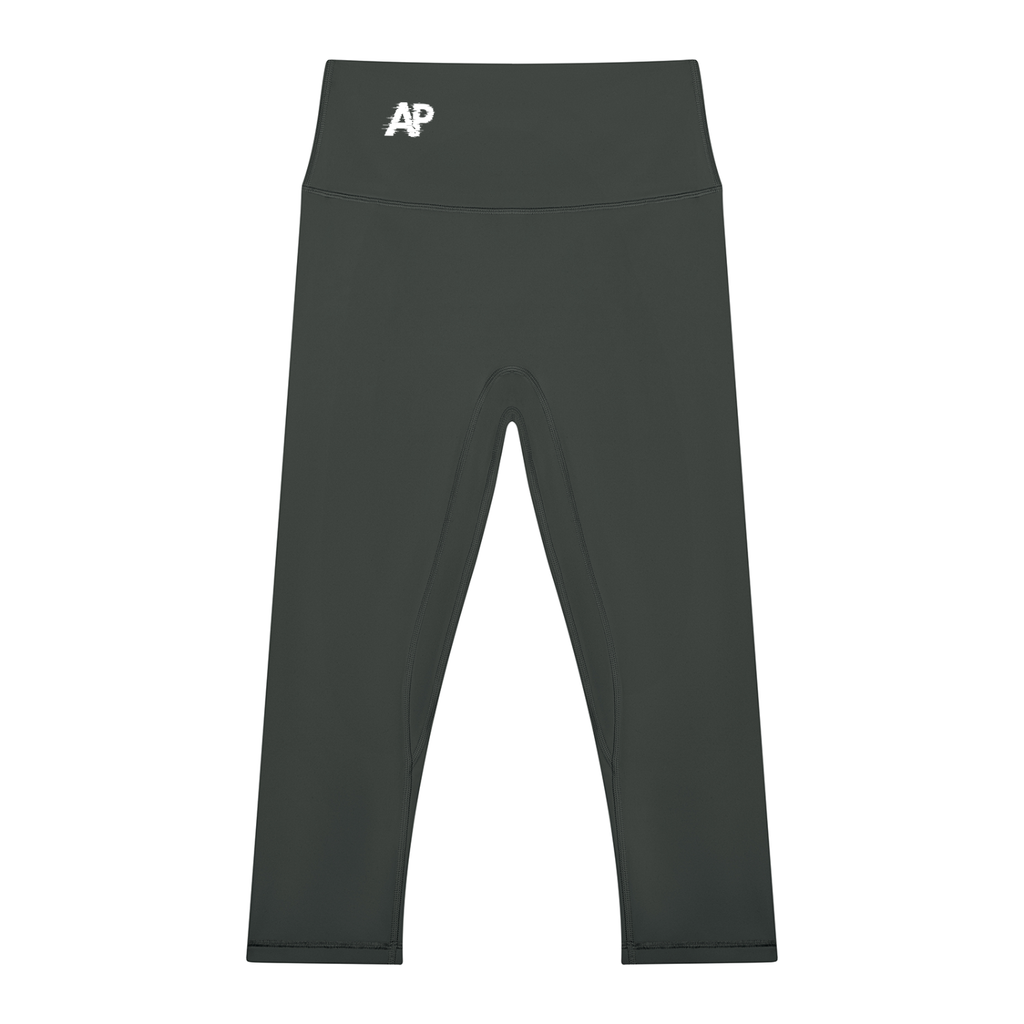 Women's High Waisted Yoga Capri Leggings
