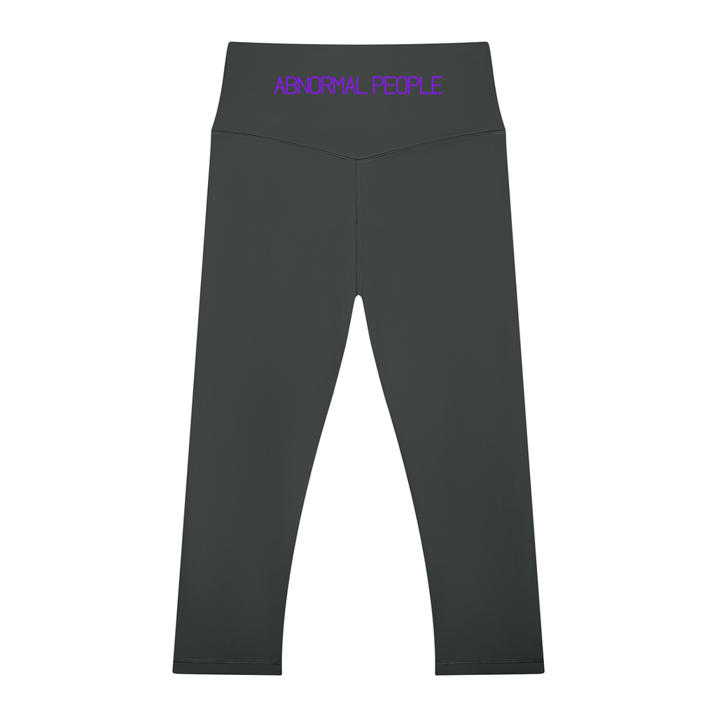Women's High Waisted Yoga Capri Leggings