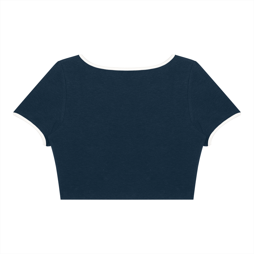 Women's Ringer Crop T-Shirt