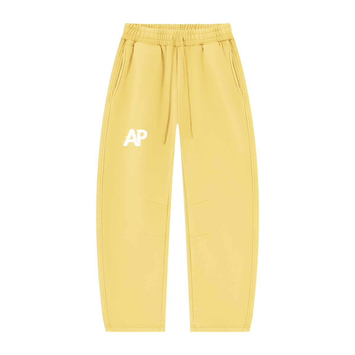 Unisex Vintage Wash Barrel Leg Fleece Sweatpants