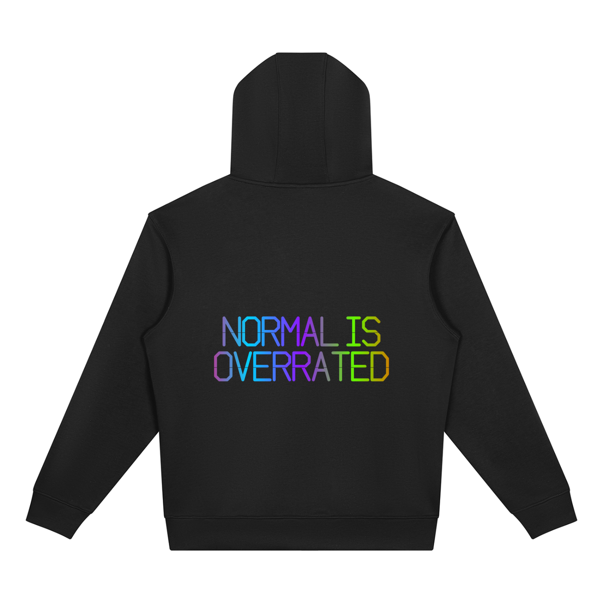 Unisex Drop Shoulder Full Zip Hoodie