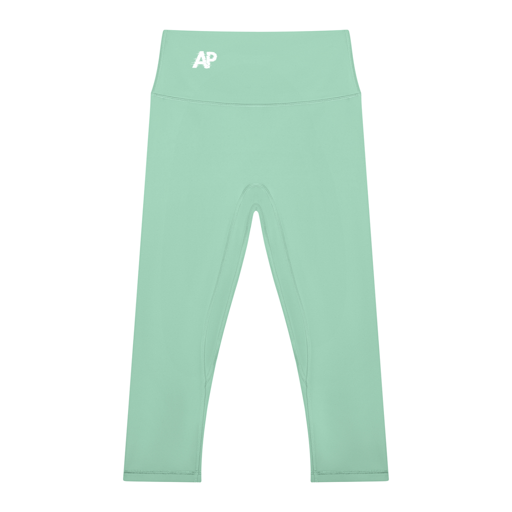 Women's High Waisted Yoga Capri Leggings