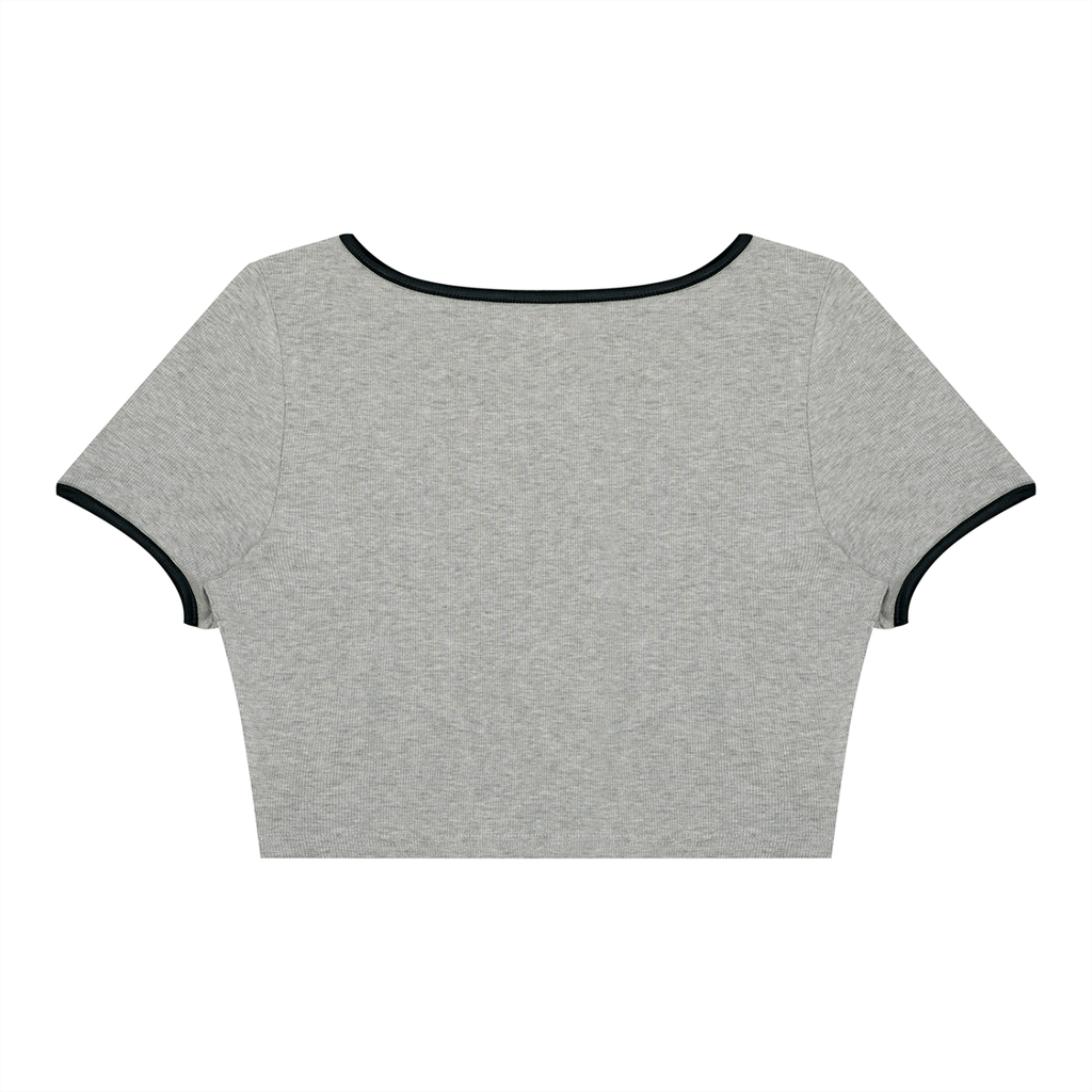 Women's Ringer Crop T-Shirt
