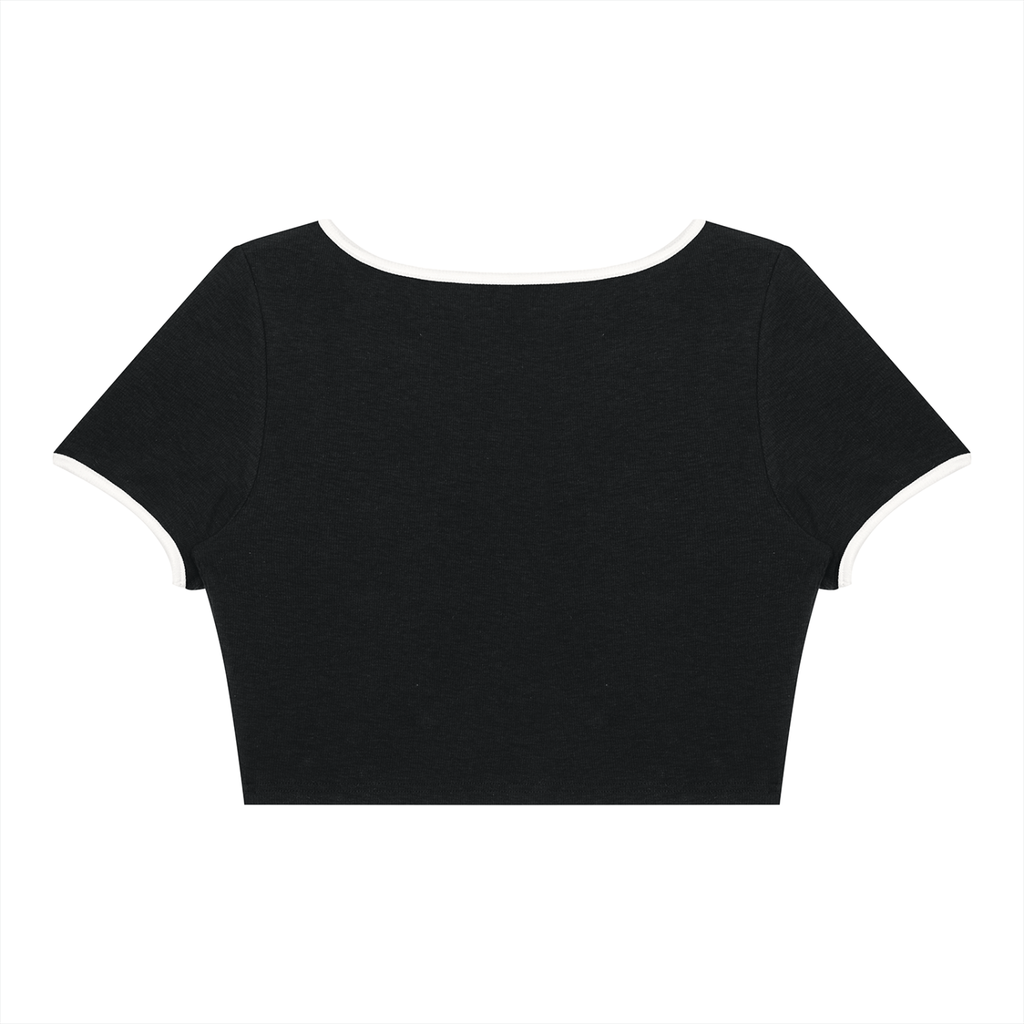 Women's Ringer Crop T-Shirt
