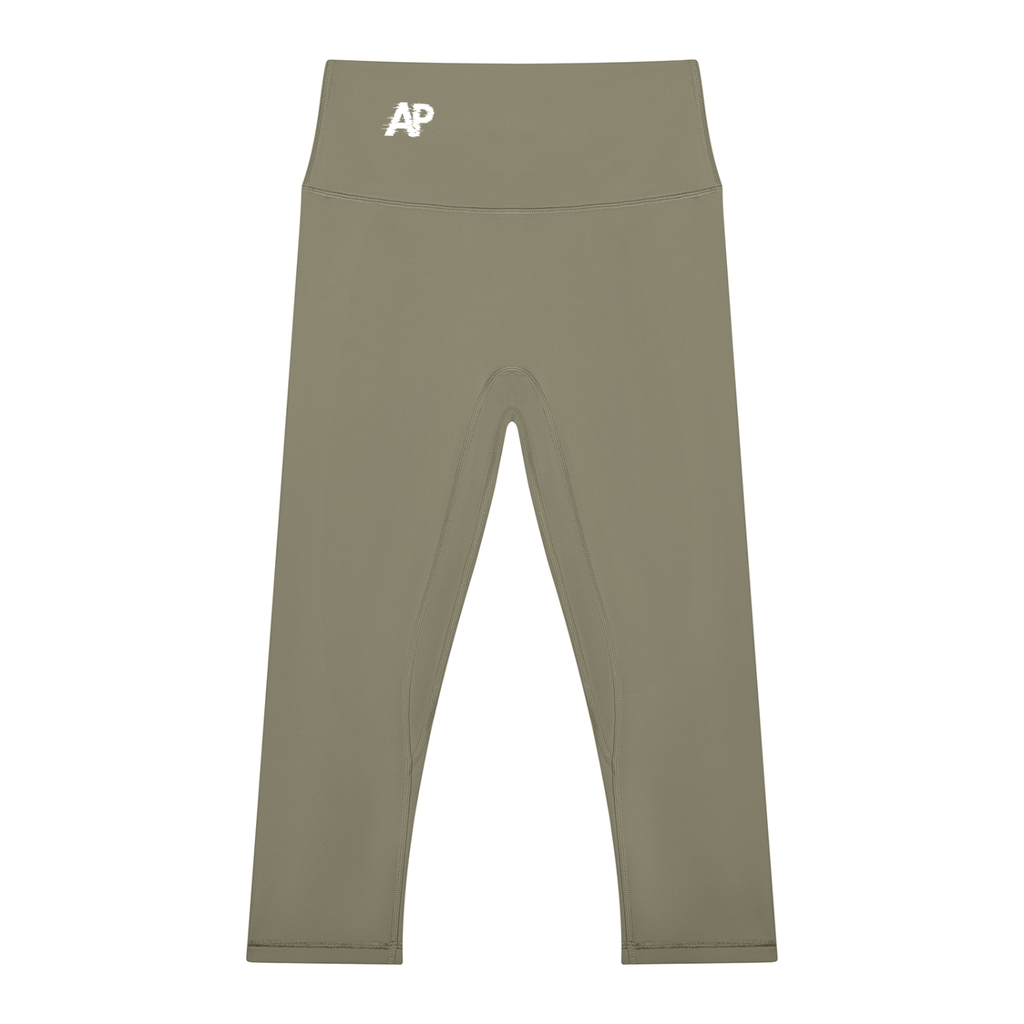 Women's High Waisted Yoga Capri Leggings